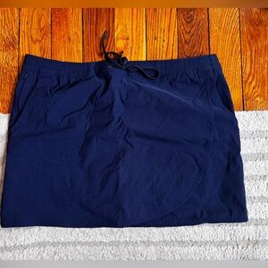 Eddie Bauer XL Navy Blue Athletic Skort